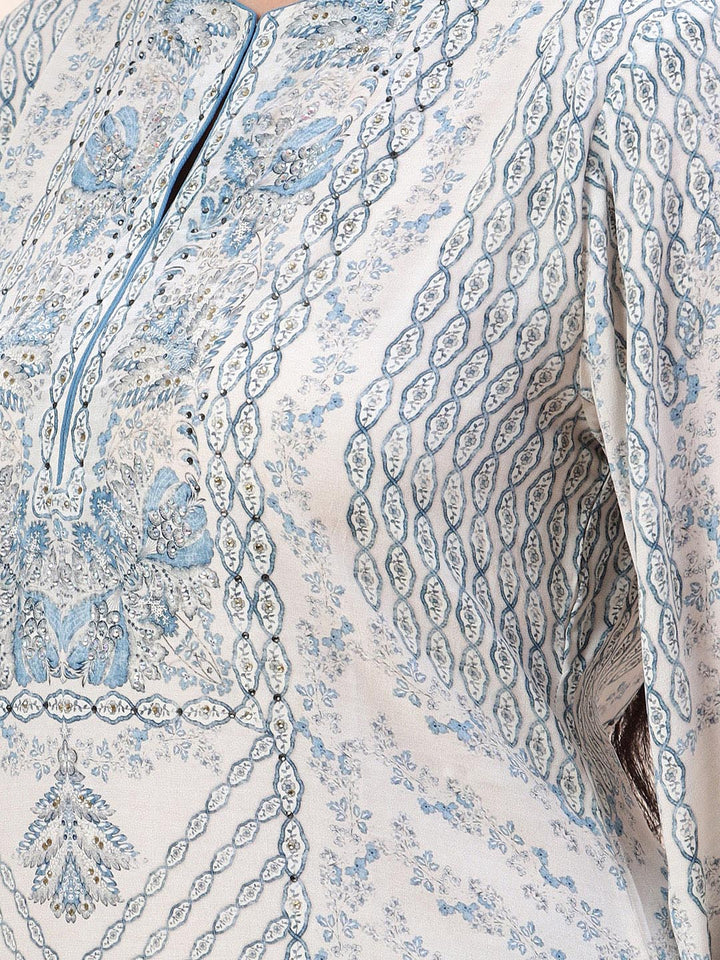 Digital Printed Crepe Kurta