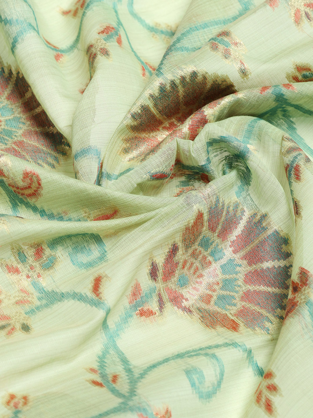 Zari Jaal Art Silk Woven Saree