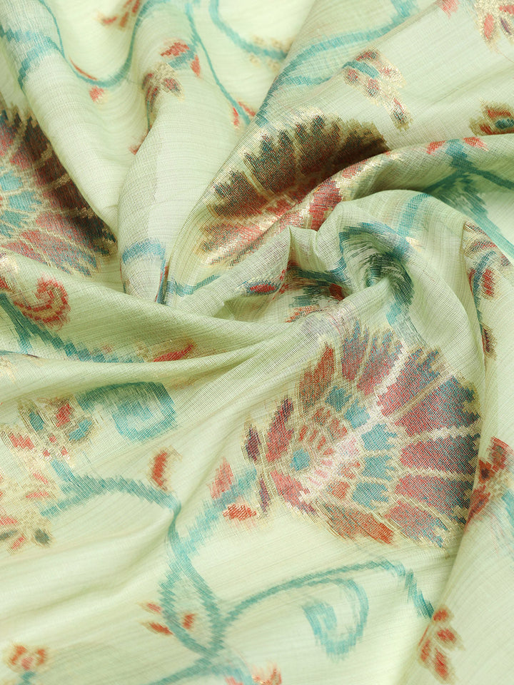 Zari Jaal Art Silk Woven Saree