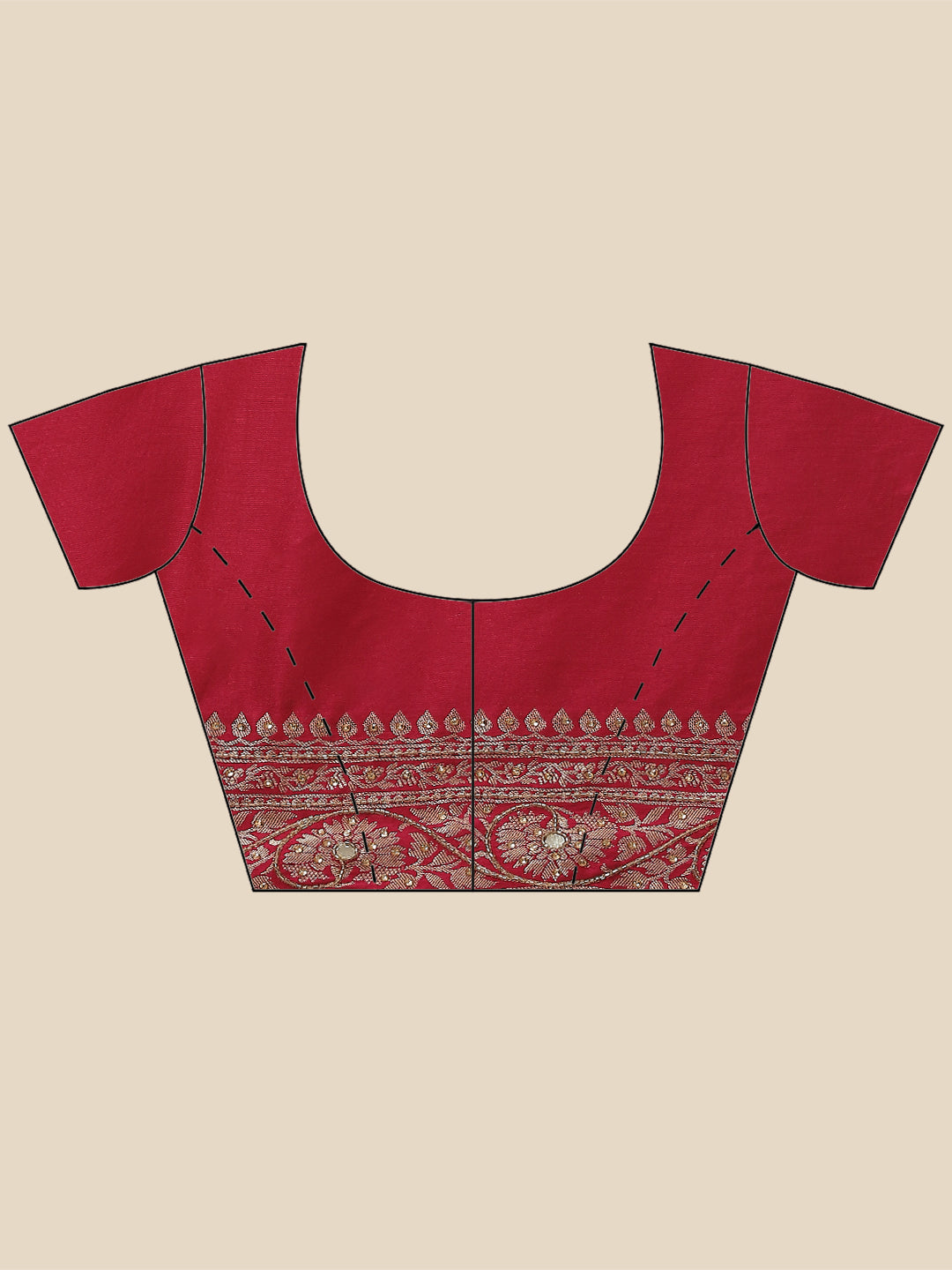 Embroidered Banarsi Saree