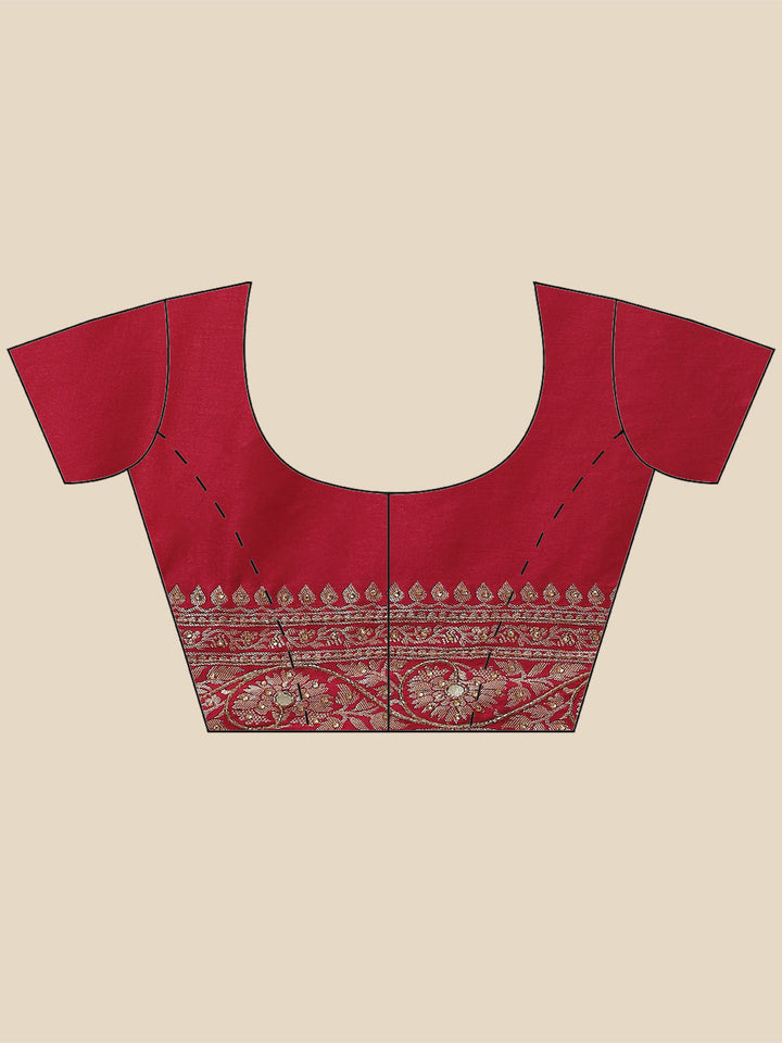Embroidered Banarsi Saree