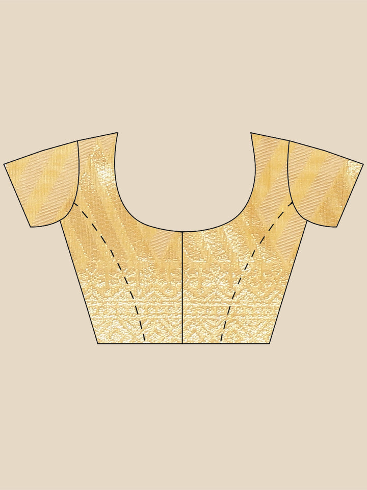 Zari Jaal Woven Cotton Saree