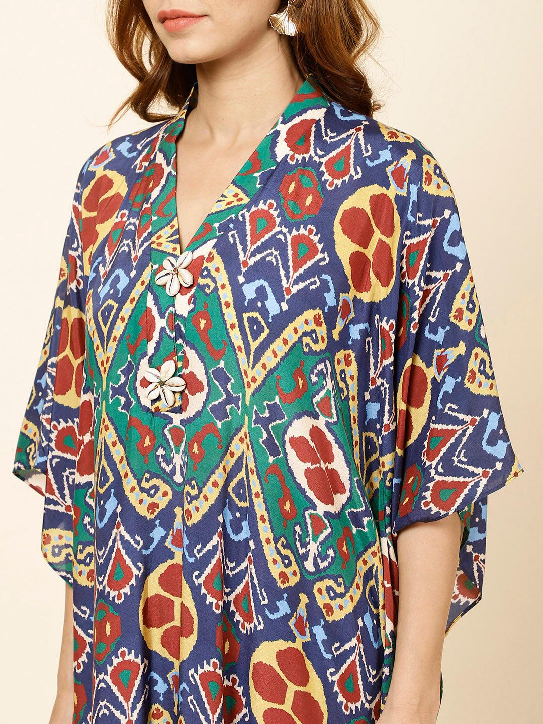 Printed Muslin Kurta With Pants