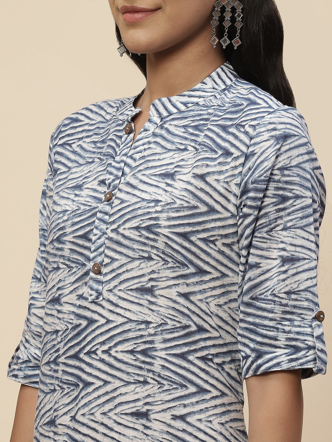 Printed Cotton Kurta