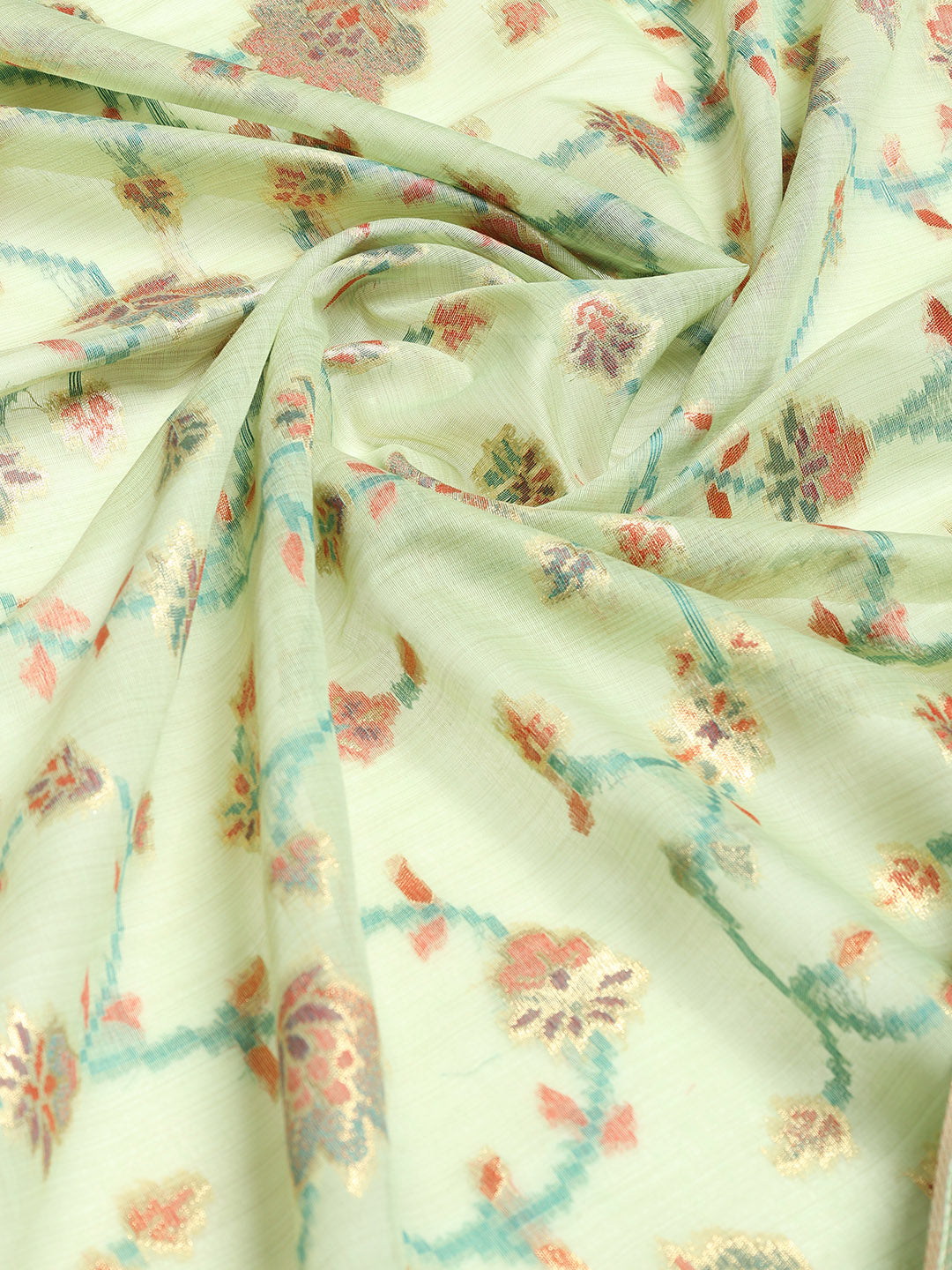 Zari Jaal Art Silk Woven Saree