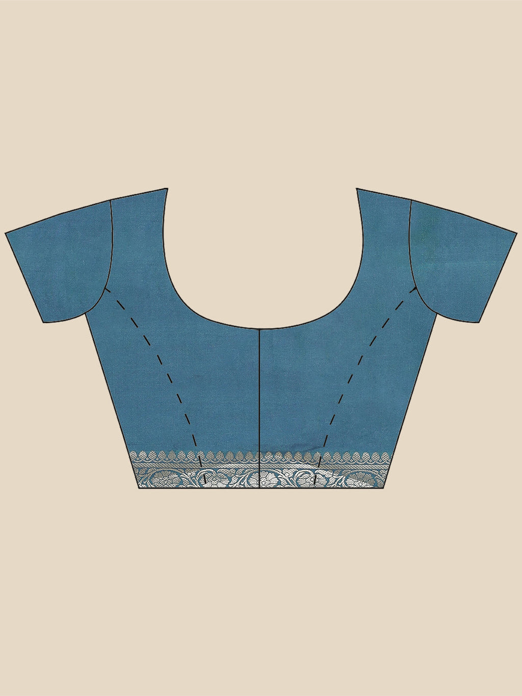 Zari Jaal Woven Banarsi Saree