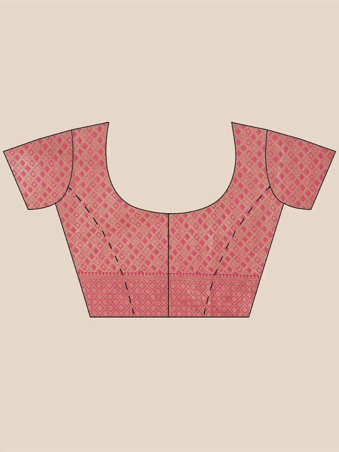 Zari Jaal Cotton Woven Saree