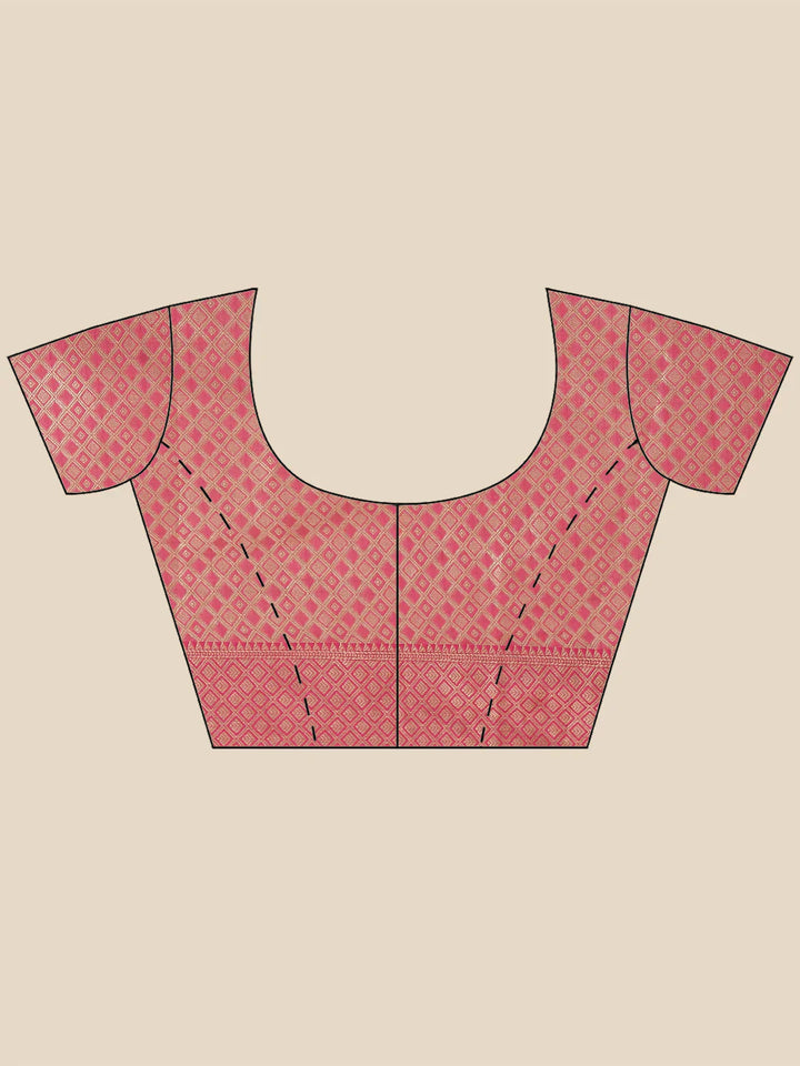 Zari Jaal Cotton Woven Saree