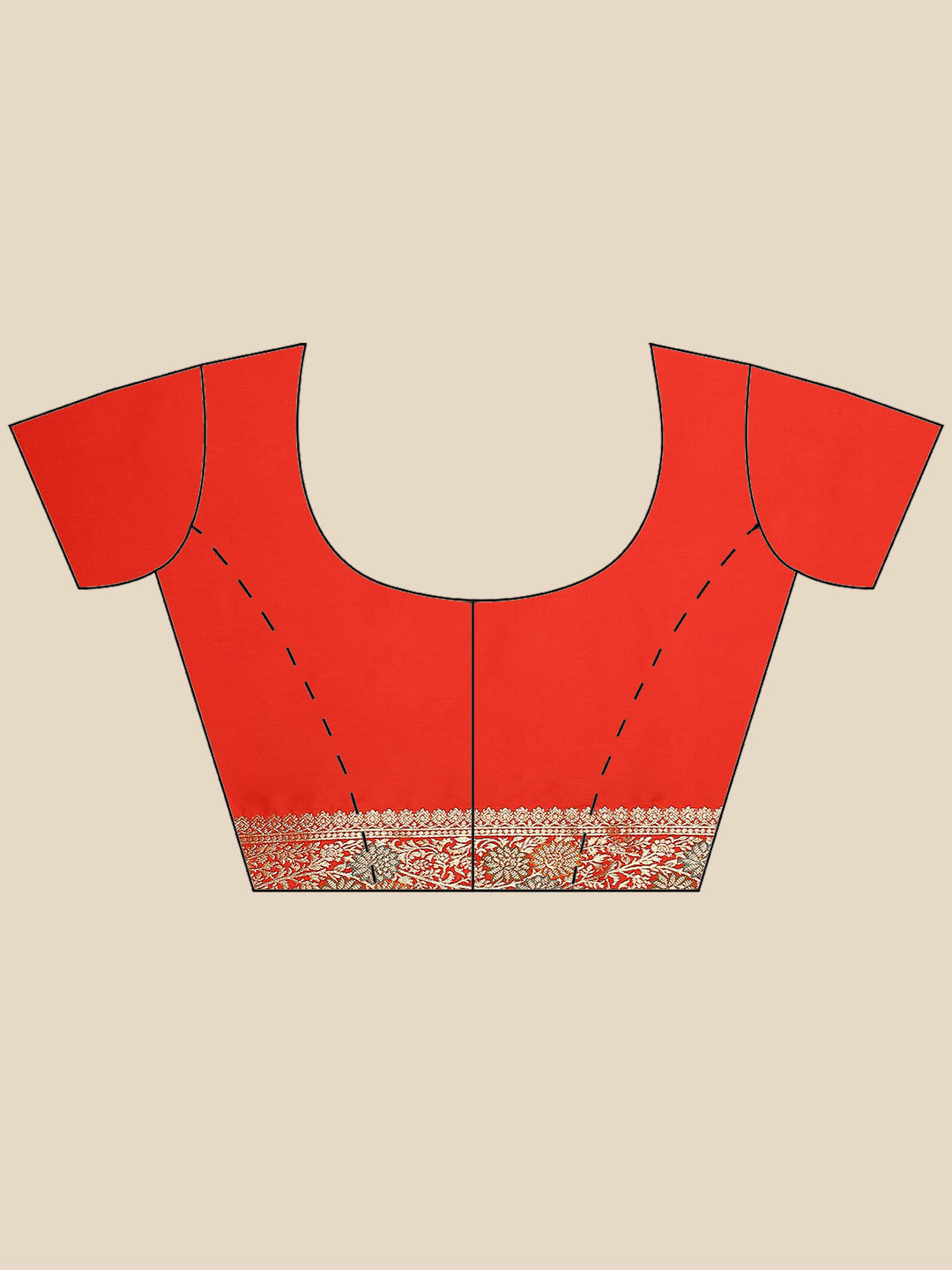Zari Jaal Woven Art Silk Banarsi Saree
