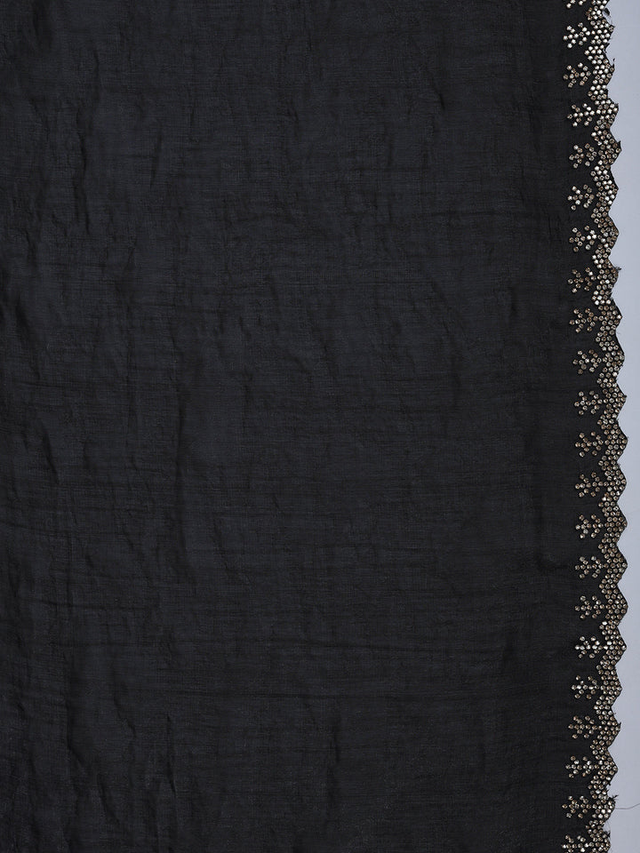 Embroidered Organza Saree