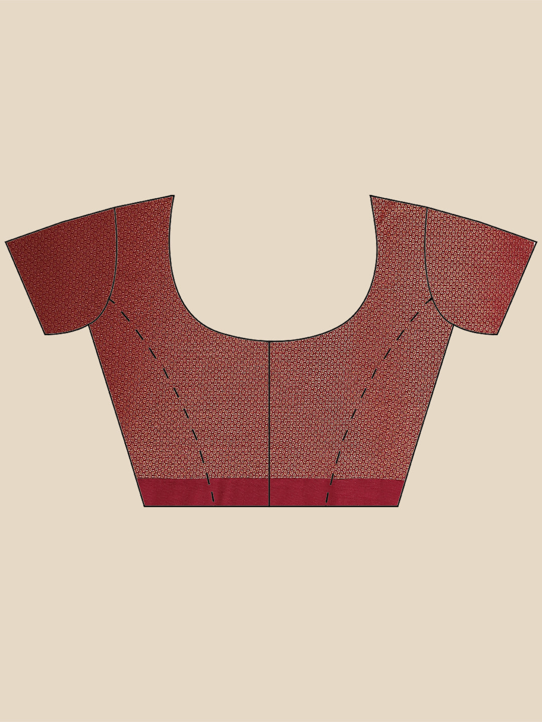 Zari Jaal Woven Handloom Saree