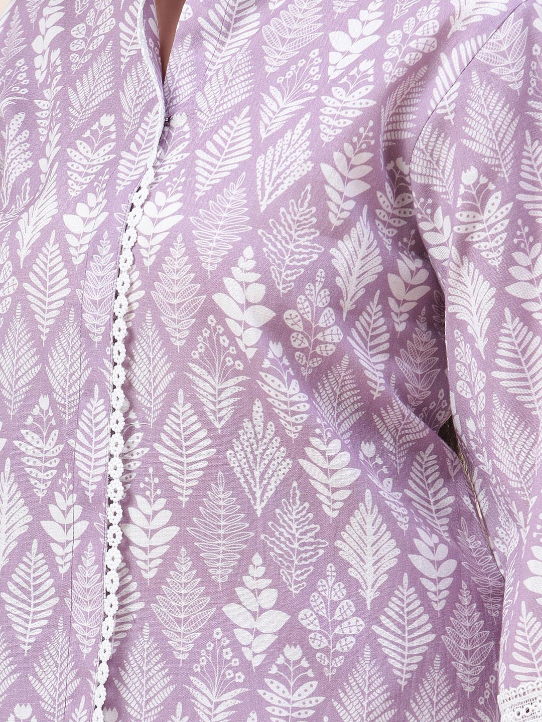 Printed Cotton Kurti With Dhoti Pants