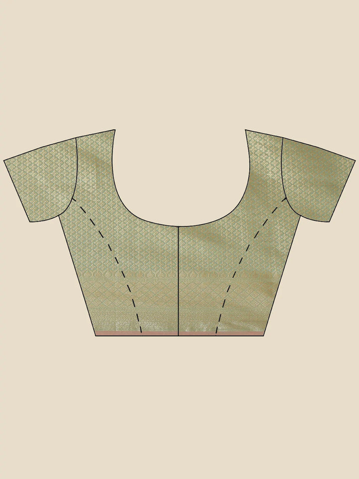 Zari Booti Cotton Woven Saree