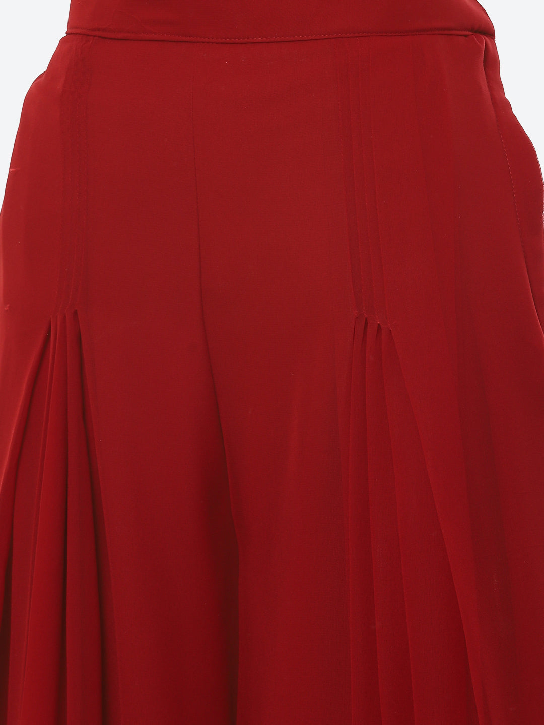 Sequin Embroidered Art Georgette Kurta With Palazzo &amp; Georgette Dupatta