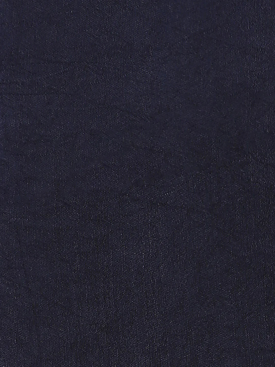 Indigo Printed Chanderi Unstitched Suit Piece With Dupatta