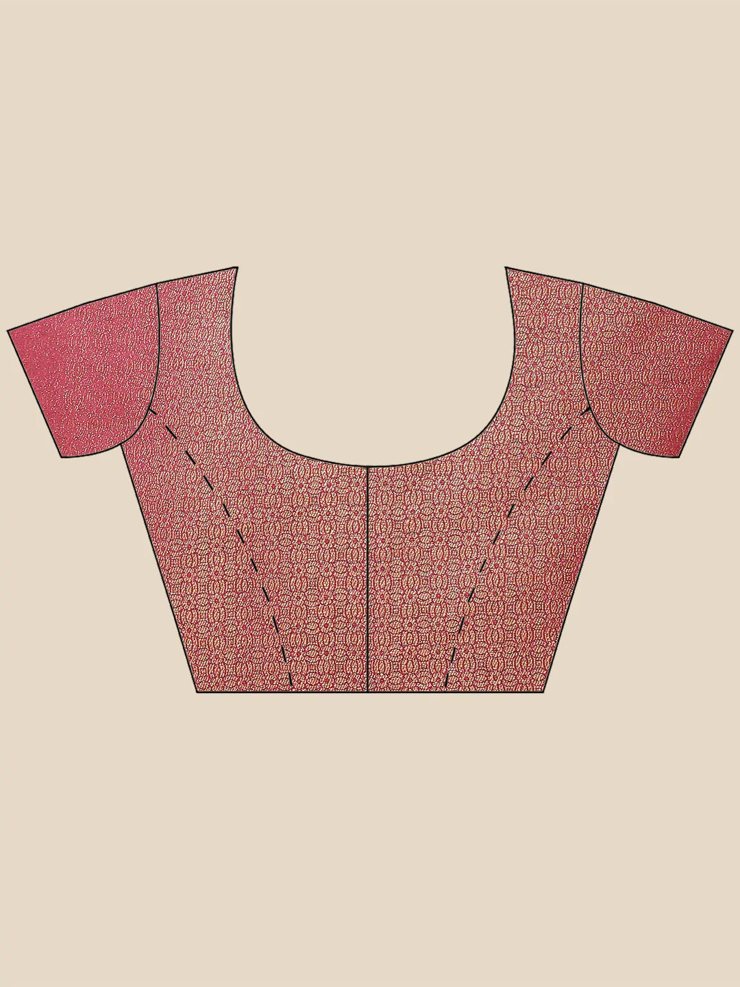 Zari Jaal Handloom Woven Saree
