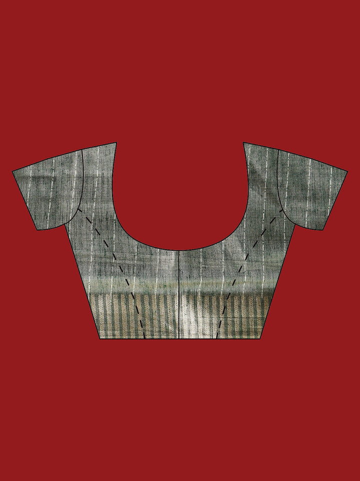 Zaari Border Art Silk Saree