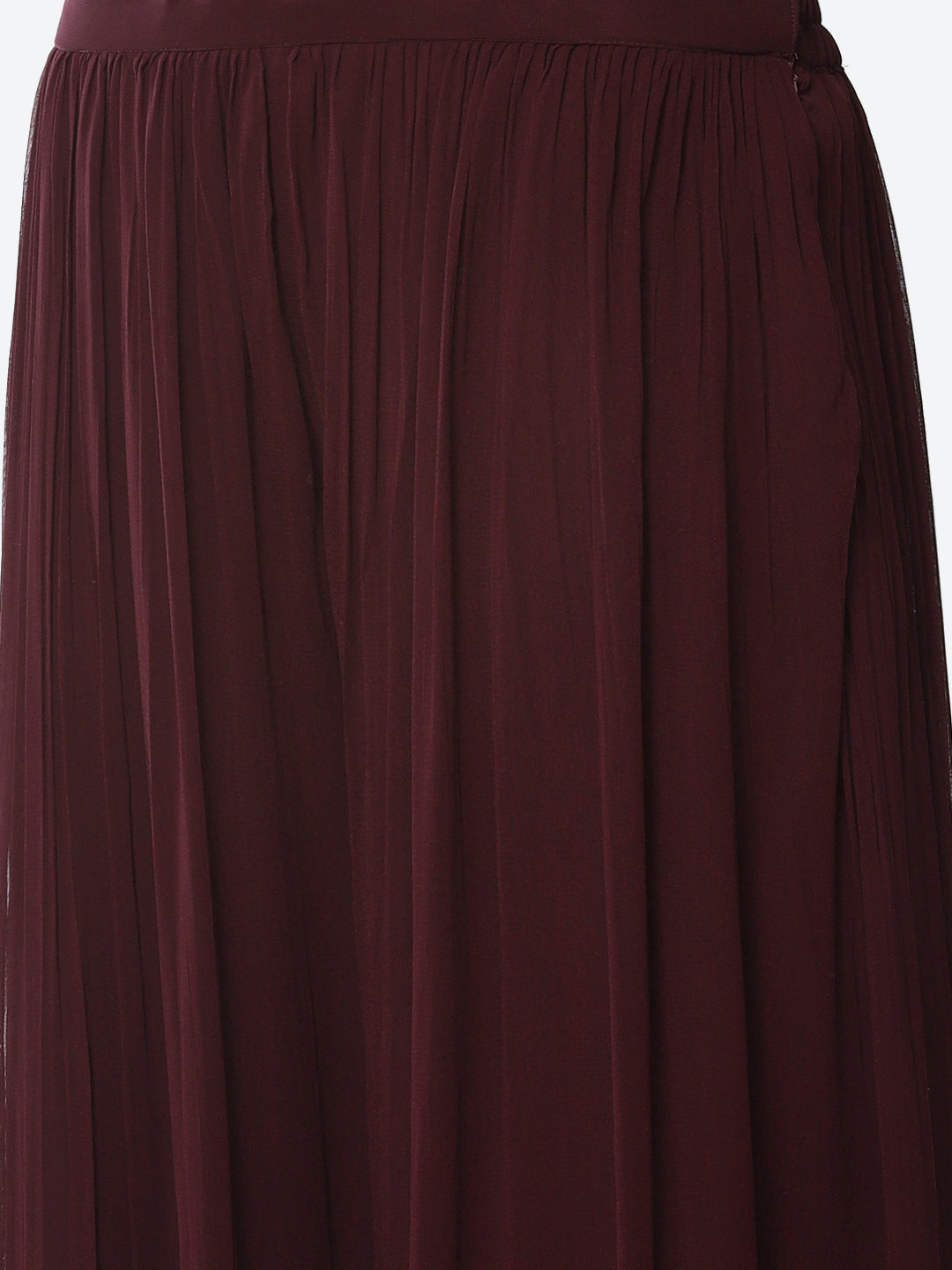 Resham Mirror Booti Georgette Stitched Salwar Kameez With Net Dupatta