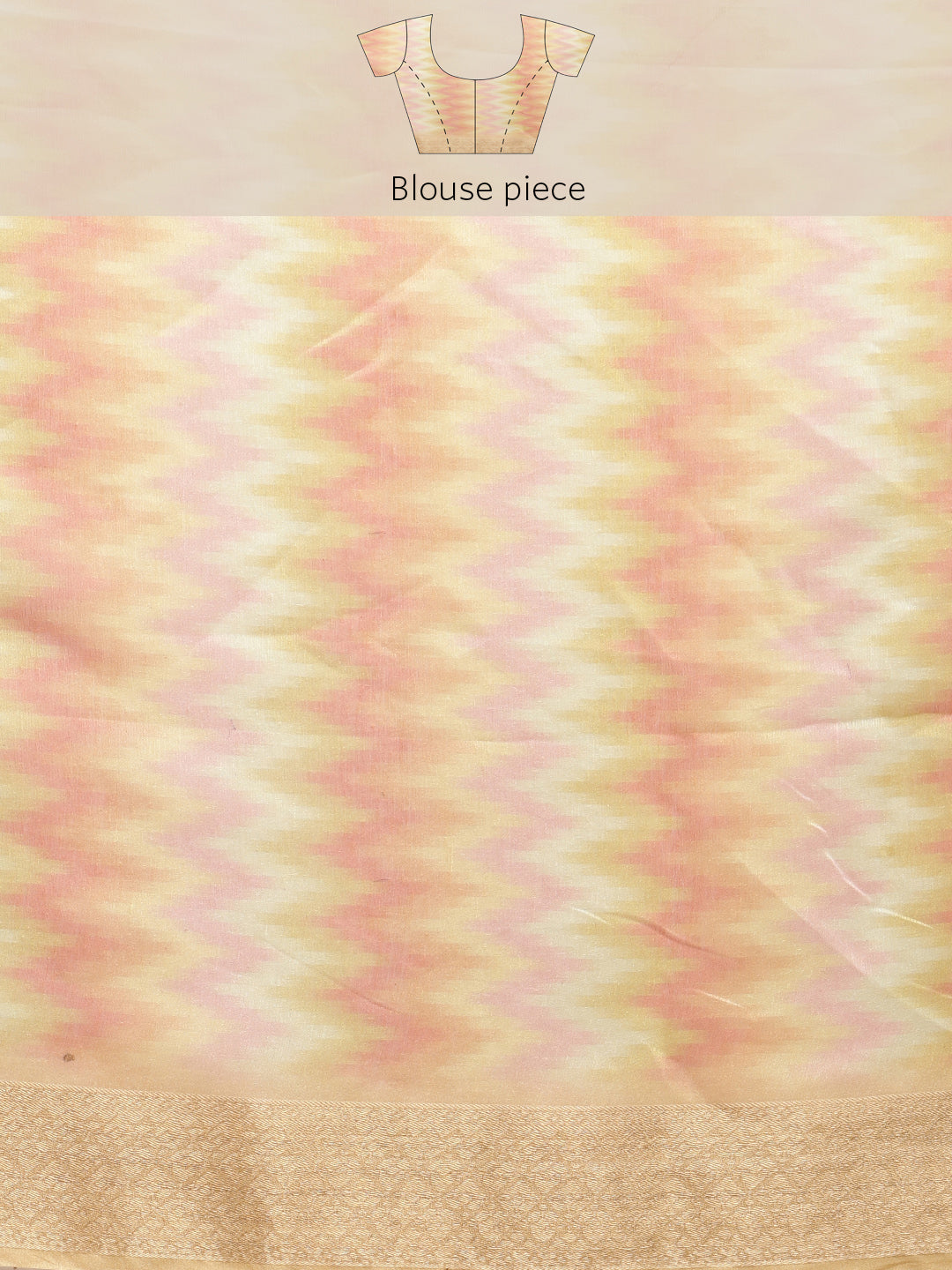 Floral Digital Printed Banarasi Pallu Cotton Saree