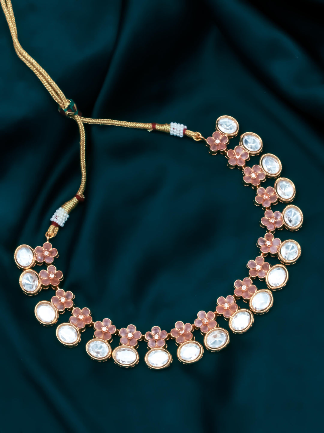Kundan Necklace Set With Earrings