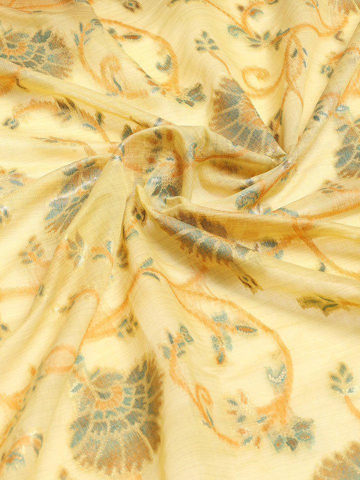 Zari Jaal Art Silk Woven Saree