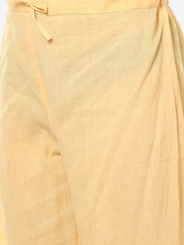 Resham Booti Cotton Stitched Salwar Kameez With Embroidered Chanderi Dupatta