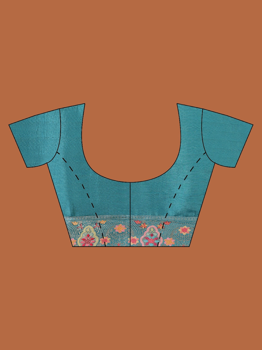 Woven Design Satin Saree