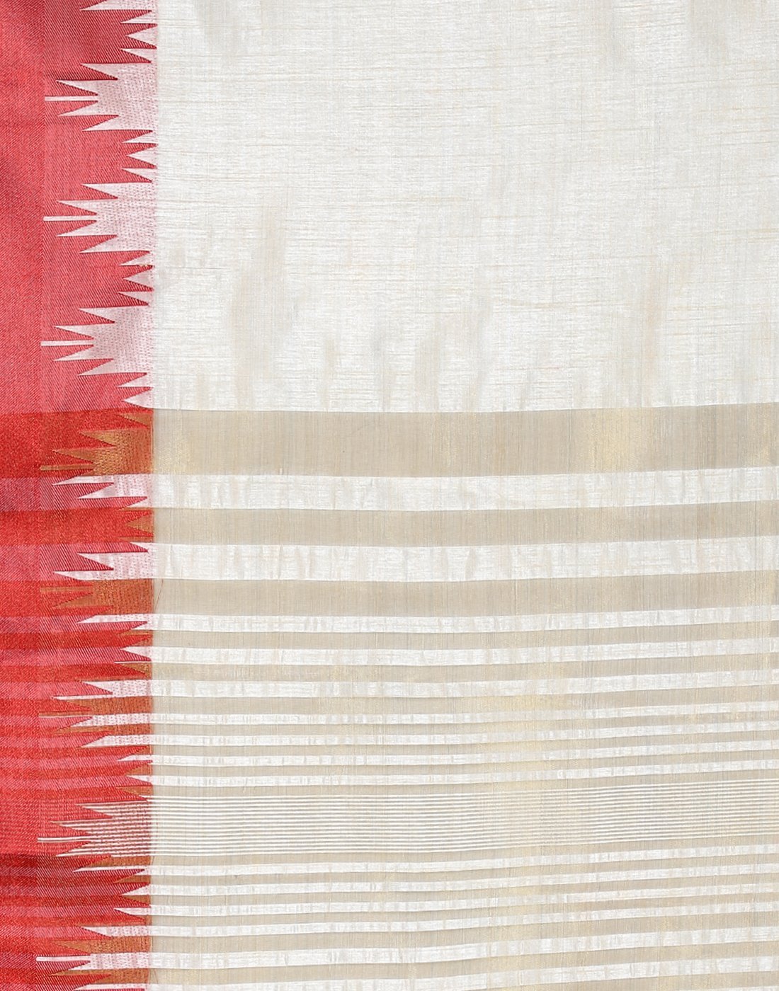 MBZ Meena Bazaar-Mustard Art Handloom Saree