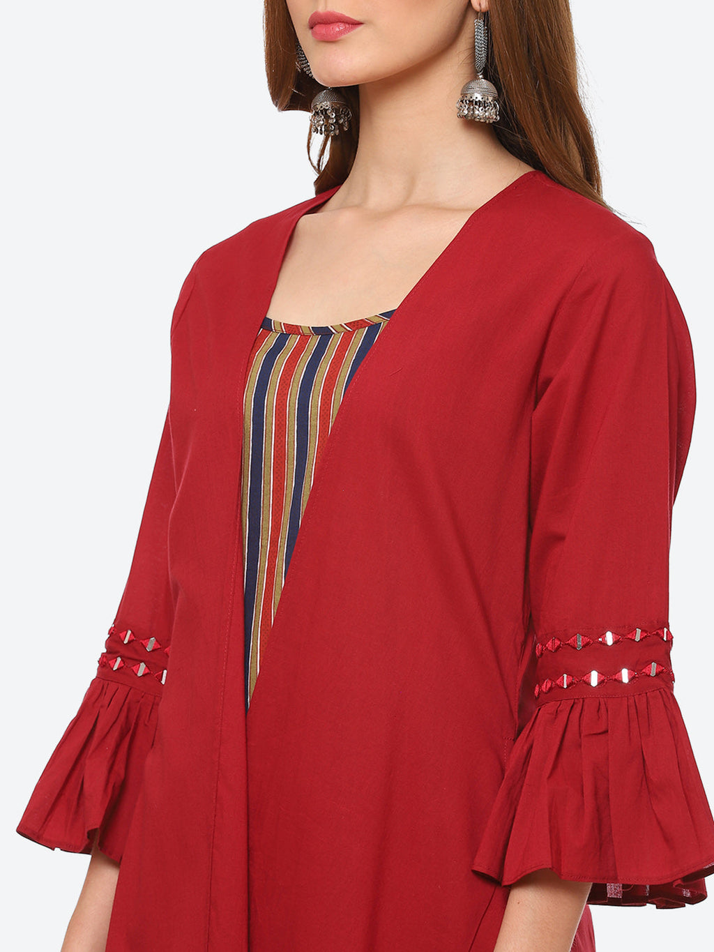 Printed Cotton Double Layered Kurta