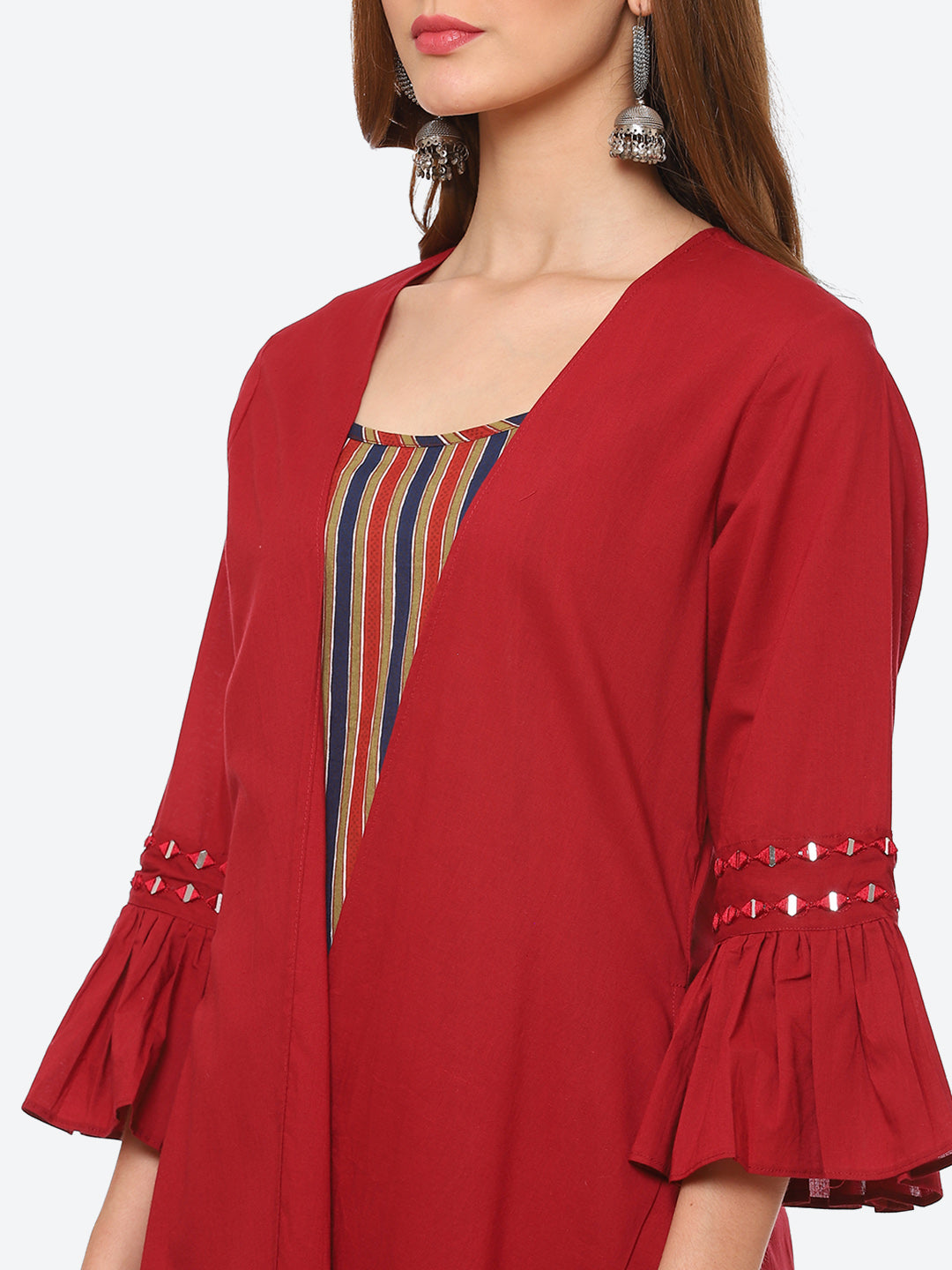 Printed Cotton Double Layered Kurta