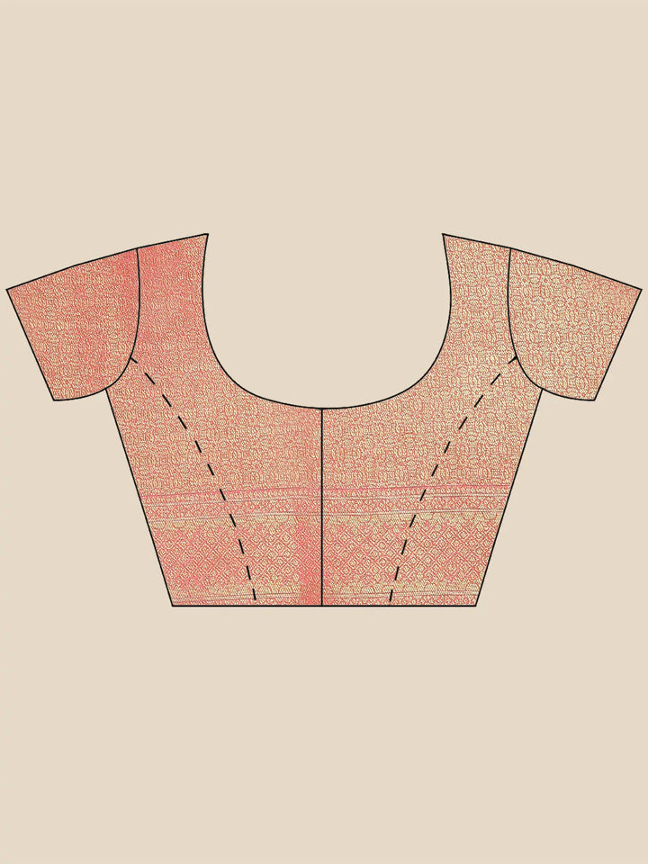 Zari Jaal Handloom Woven Saree