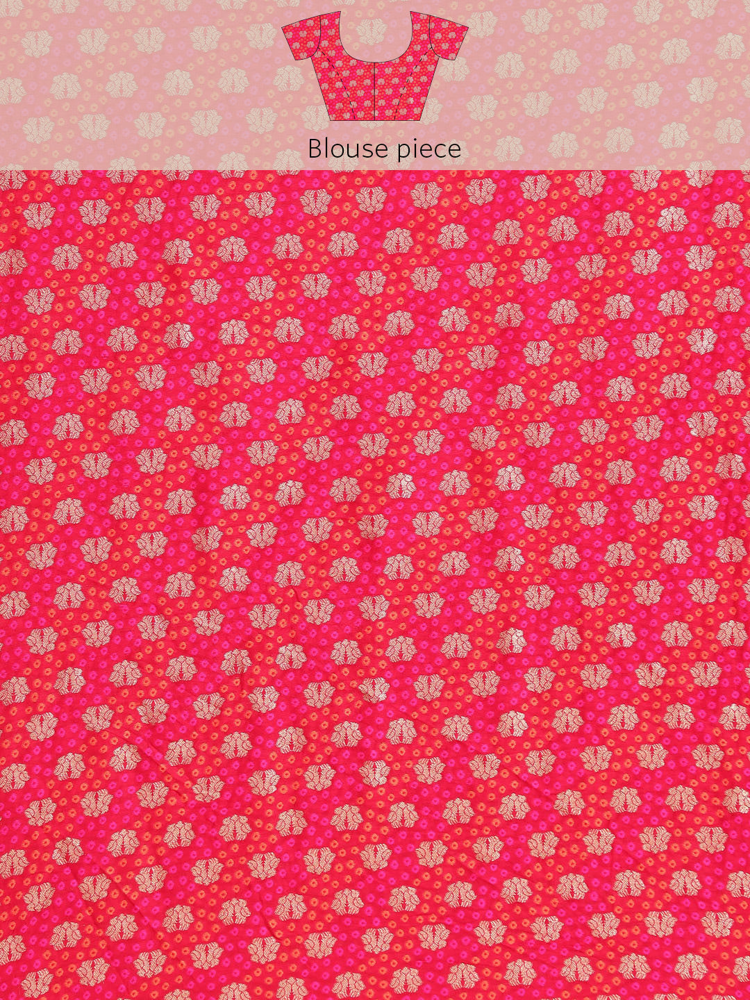 Bandhani Banarasi Woven Saree