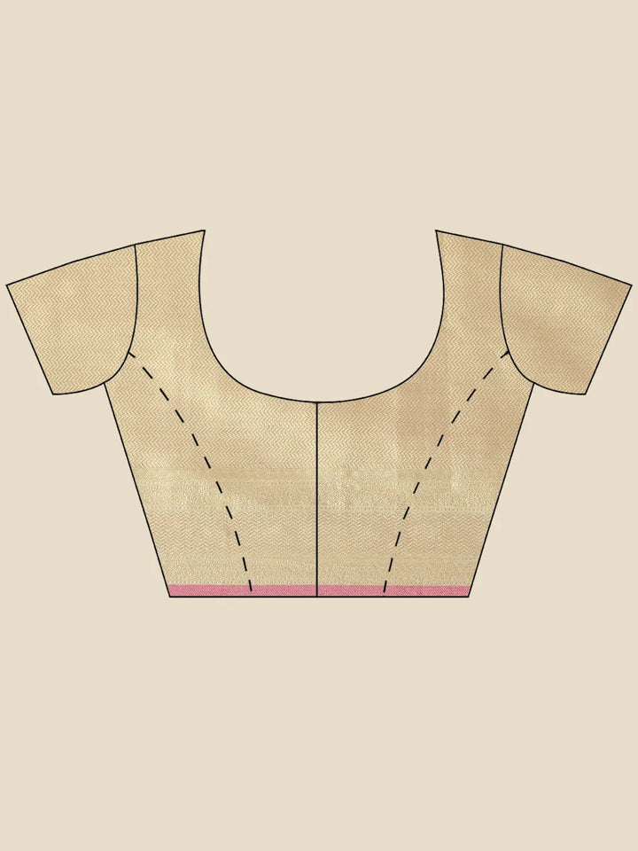 Zari Jaal Cotton Woven Saree