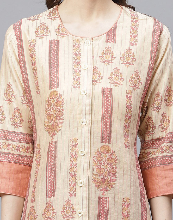 Straight Chanderi Kurta