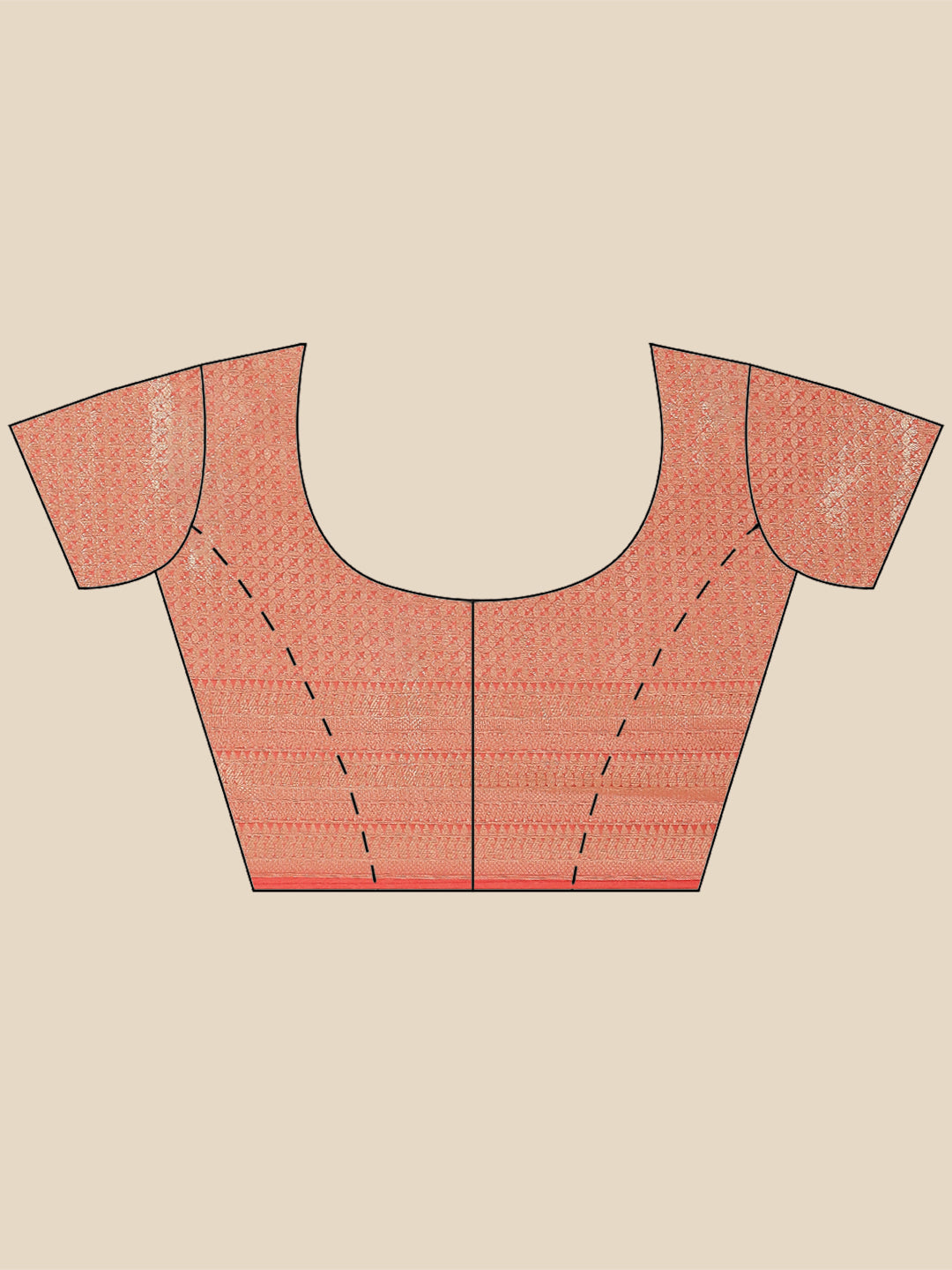 Zari Booti Organza Woven Saree