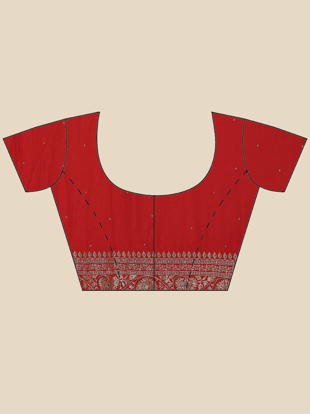 Embroidered Banarsi Saree