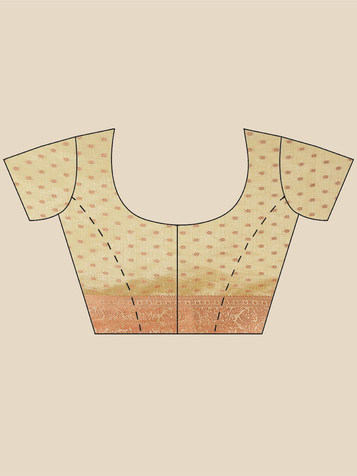 Zari Booti Woven Handloom Saree