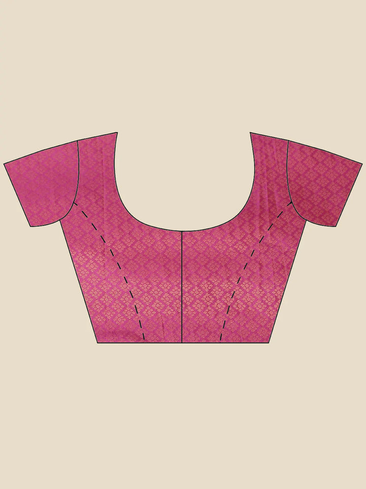 Zari Jaal Handloom Woven Saree