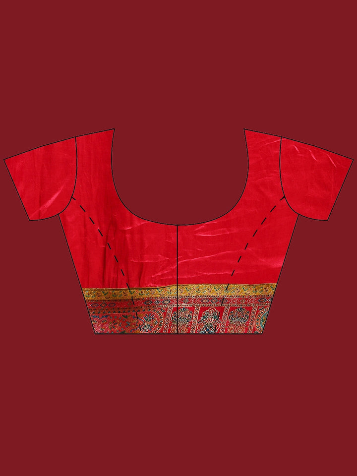 Woven Design Satin Saree
