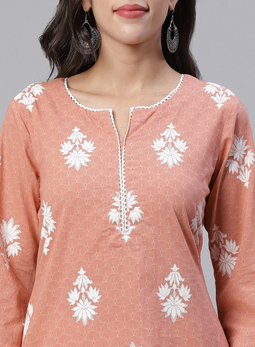 Cotton Printed Short Kurti