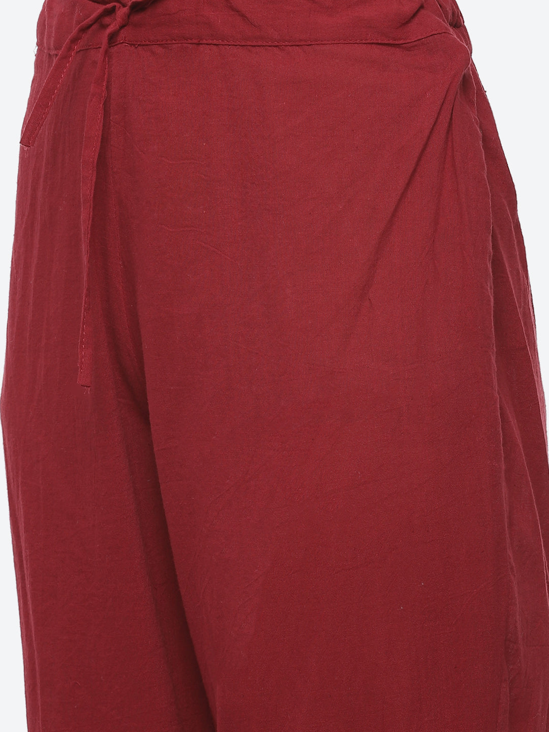 Booti Cotton Stitched Salwar Kameez With Chanderi Dupatta
