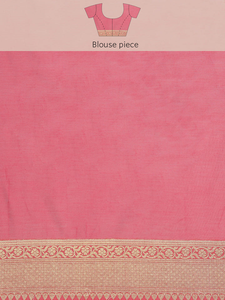 Cotton Saree with Zari Jaal