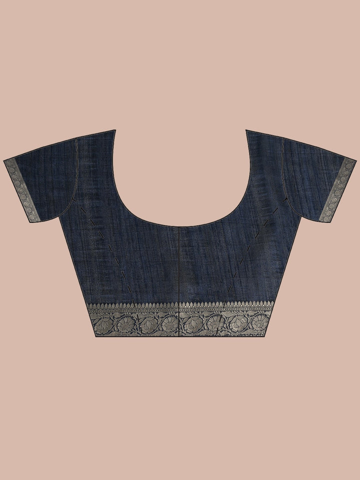 Printed Tussar Saree