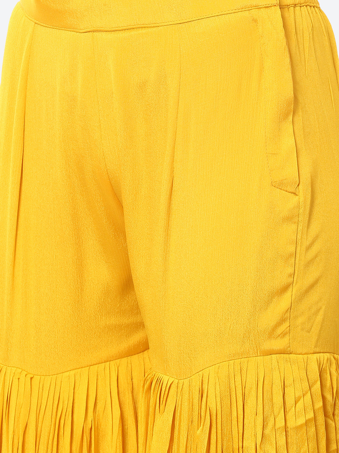 Sequin Work Georgette Kurti With Garara With Dupatta