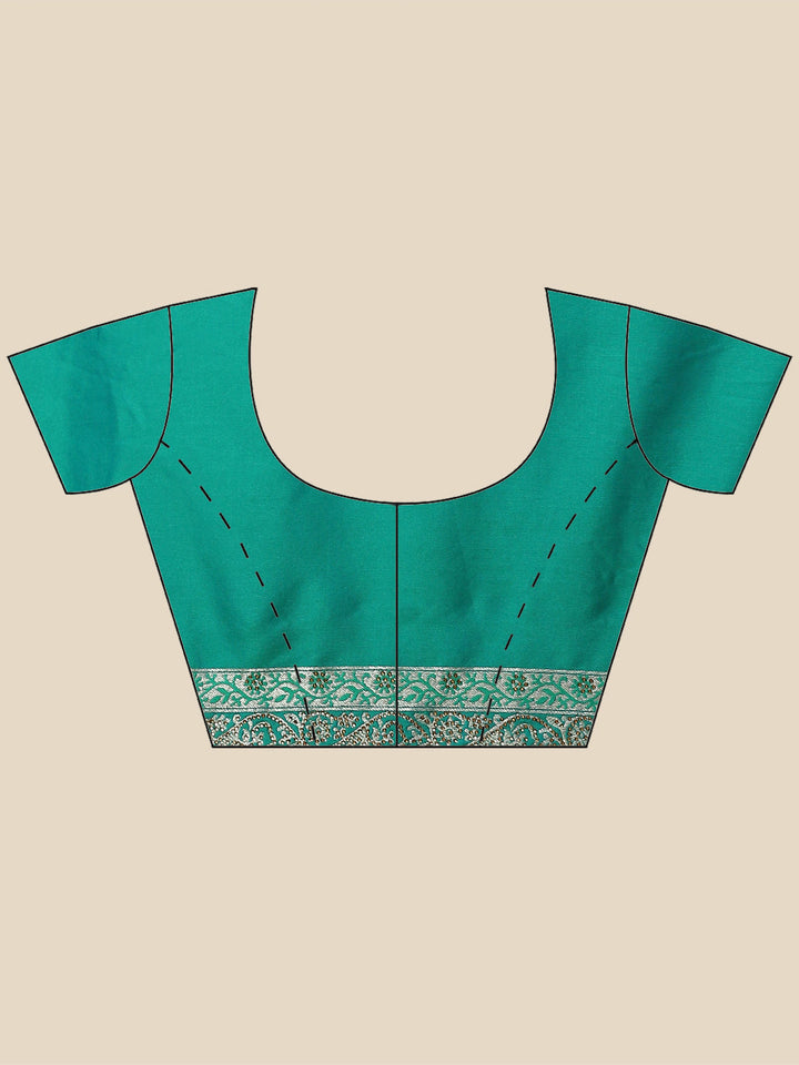 Stone Jaal Woven Banarasi Saree