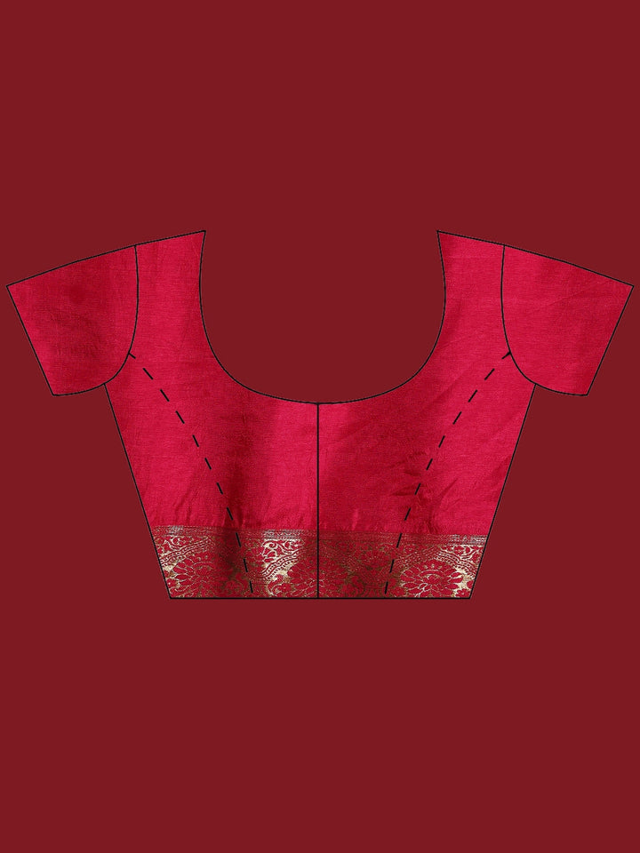 Woven Design Satin Saree