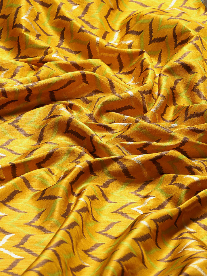 Digital Printed Art Silk Saree