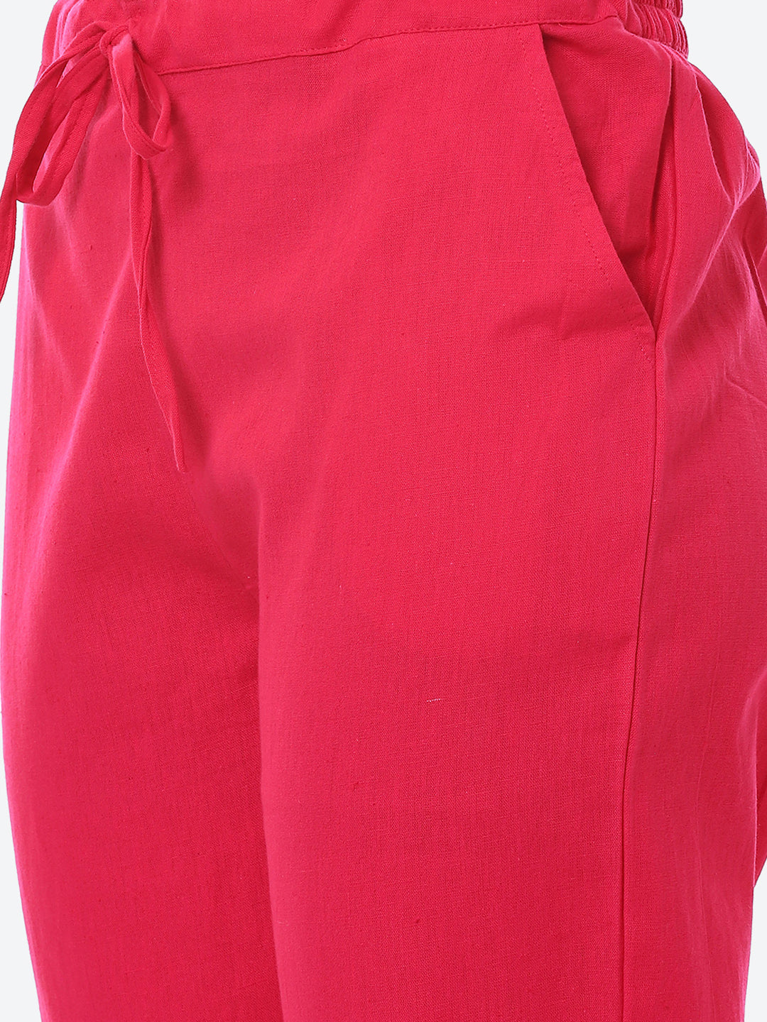 Bandhani Printed Cotton Kurta With Pant &amp; Dupatta