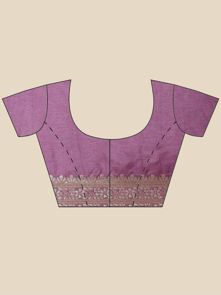 Zari Booti Woven Handloom Saree