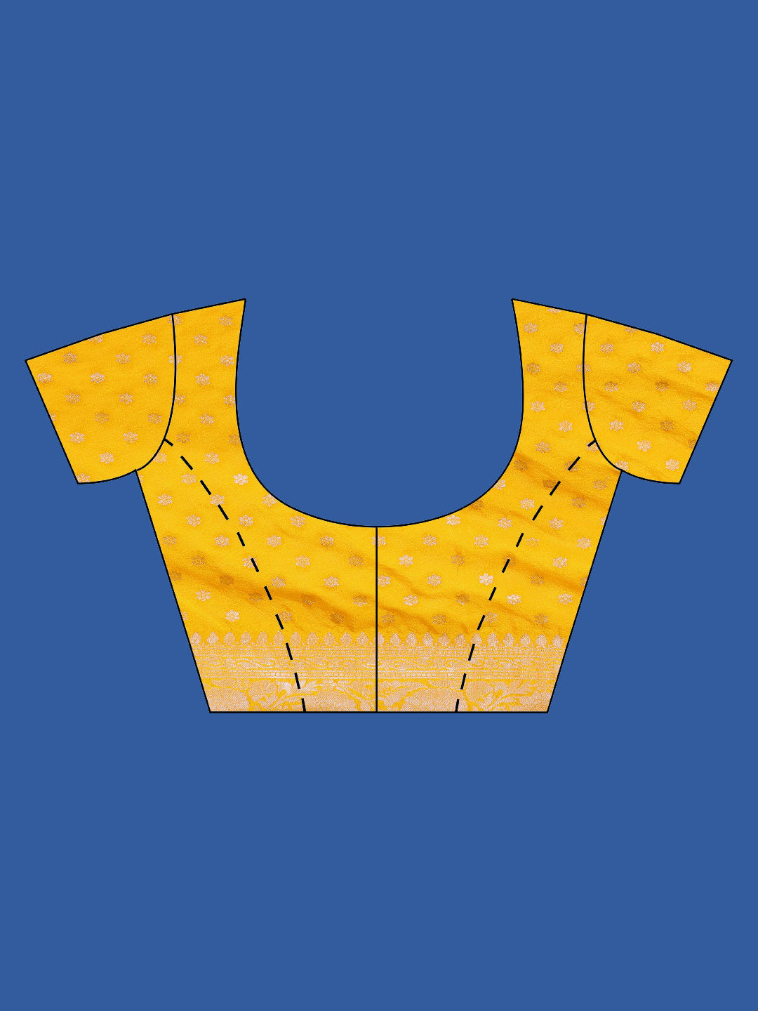 Zaari Jaal Crepe Saree